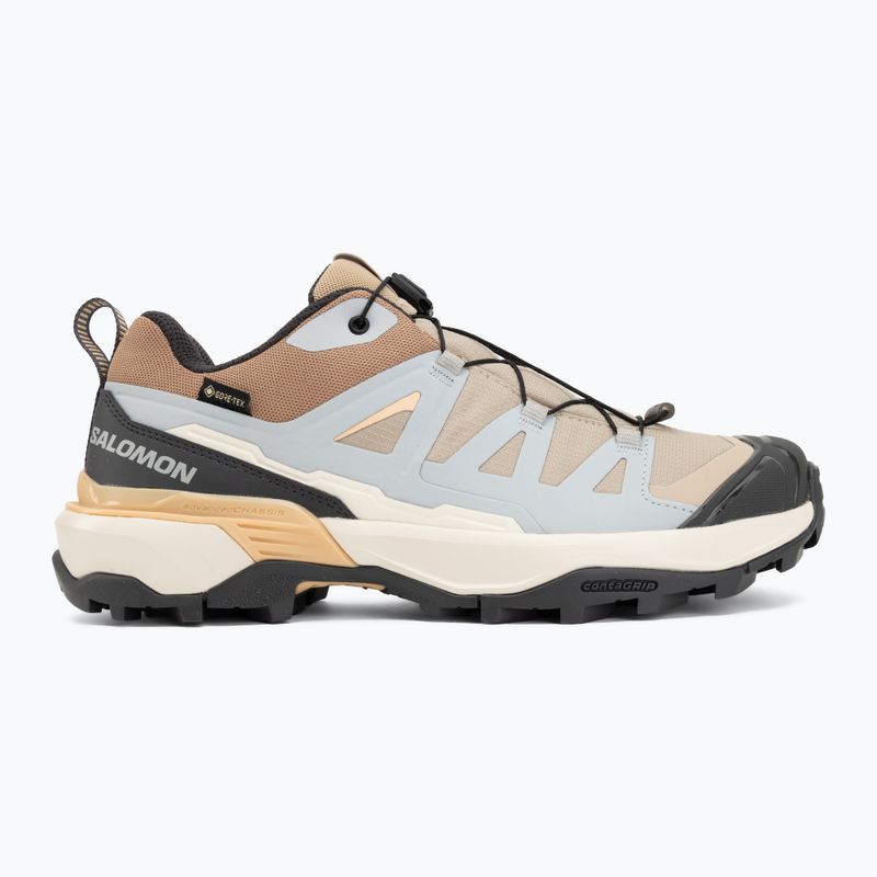 Damen-Trekkingschuhe Salomon X Ultra 360 GTX oxford tan/pearl blue 2