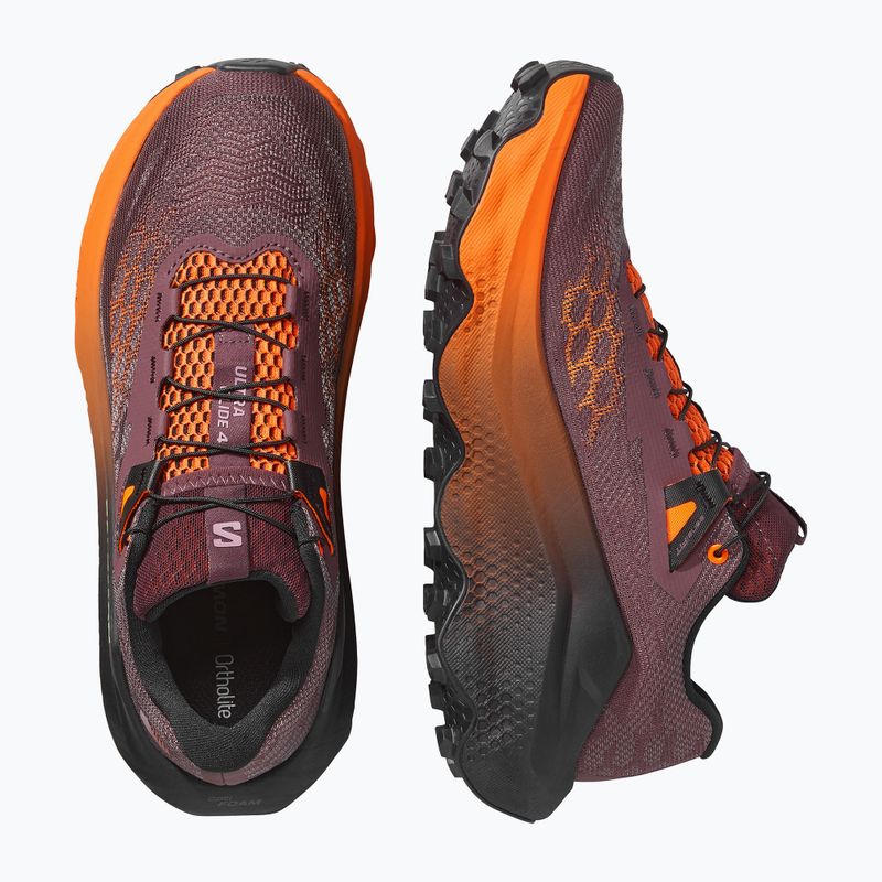 Laufschuhe für Damen Salomon Ultra Glide 4 huckleberry/black 3