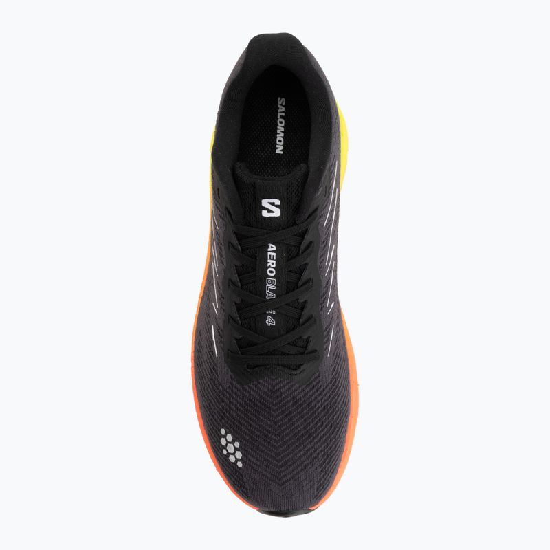 Herren-Laufschuhe Salomon Aero Blaze 4 black/white 5