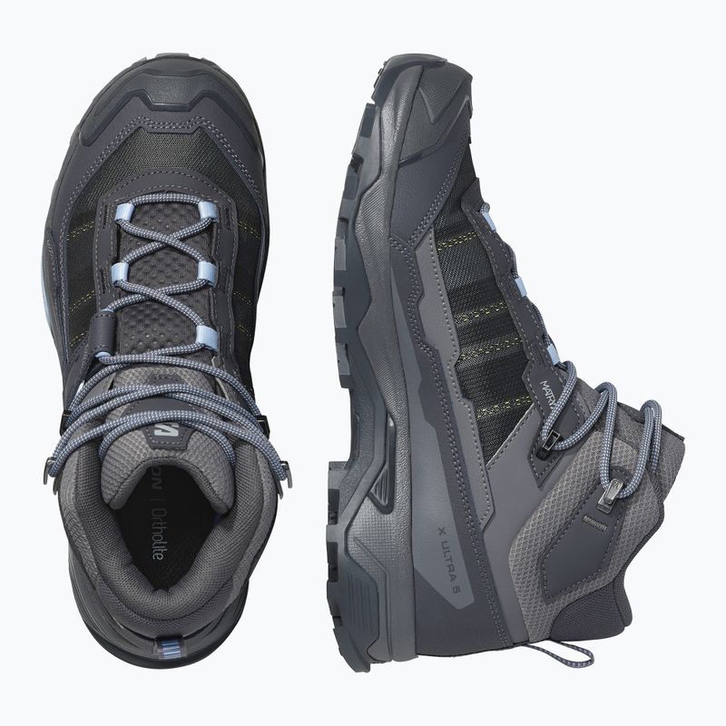 Damen-Trekkingschuhe Salomon X Ultra 5 MID GTX asphalt/castlerock 3