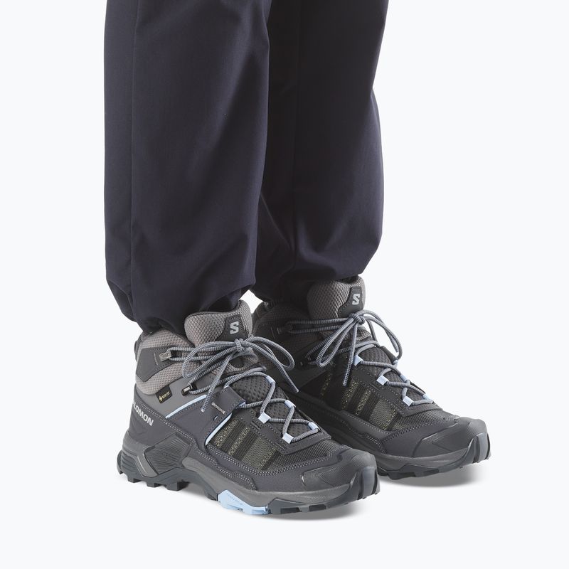 Damen-Trekkingschuhe Salomon X Ultra 5 MID GTX asphalt/castlerock 5