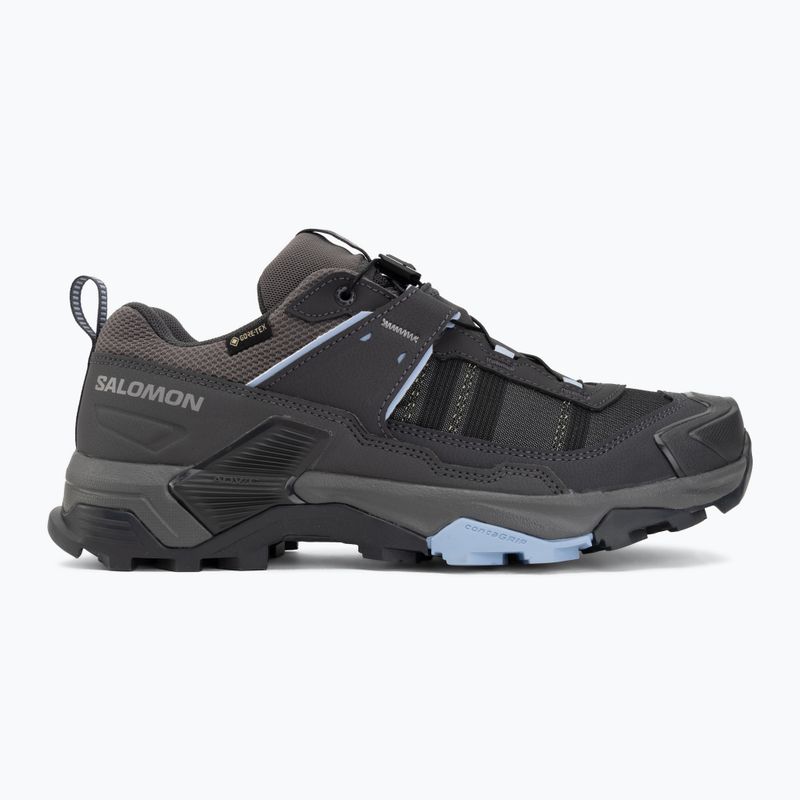 Damen-Trekkingschuhe Salomon X Ultra 5 GTX asphalt/castlerock 2