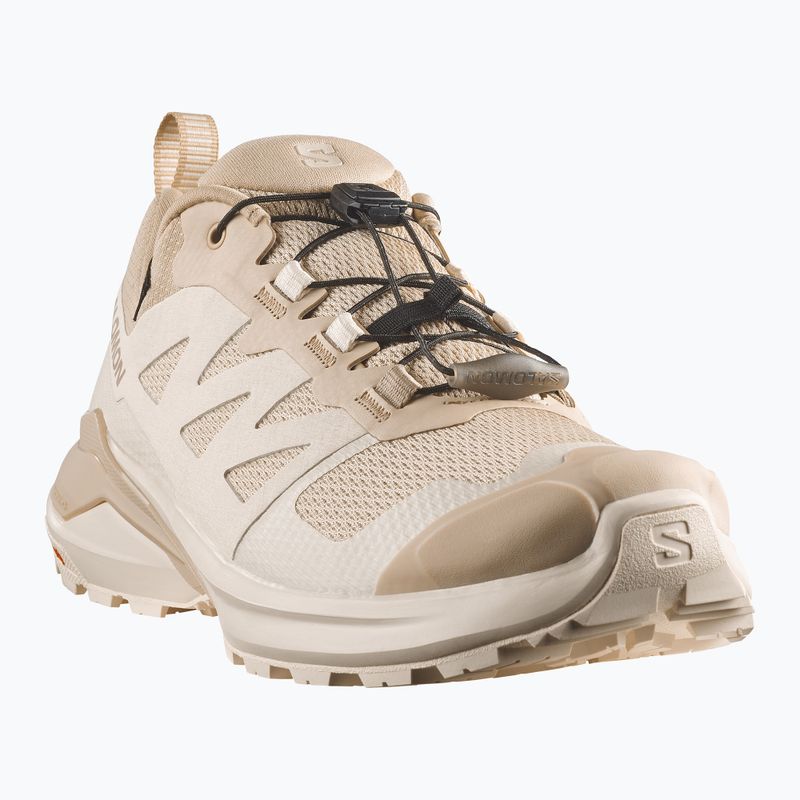 Damen-Trekkingschuhe Salomon X-Adventure GTX Safari/Almond Milk/Desert
