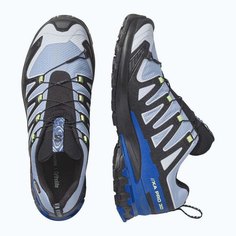 Herren-Laufschuhe Salomon XA Pro 3D V9 GTX Icon black/brunnera blue 3