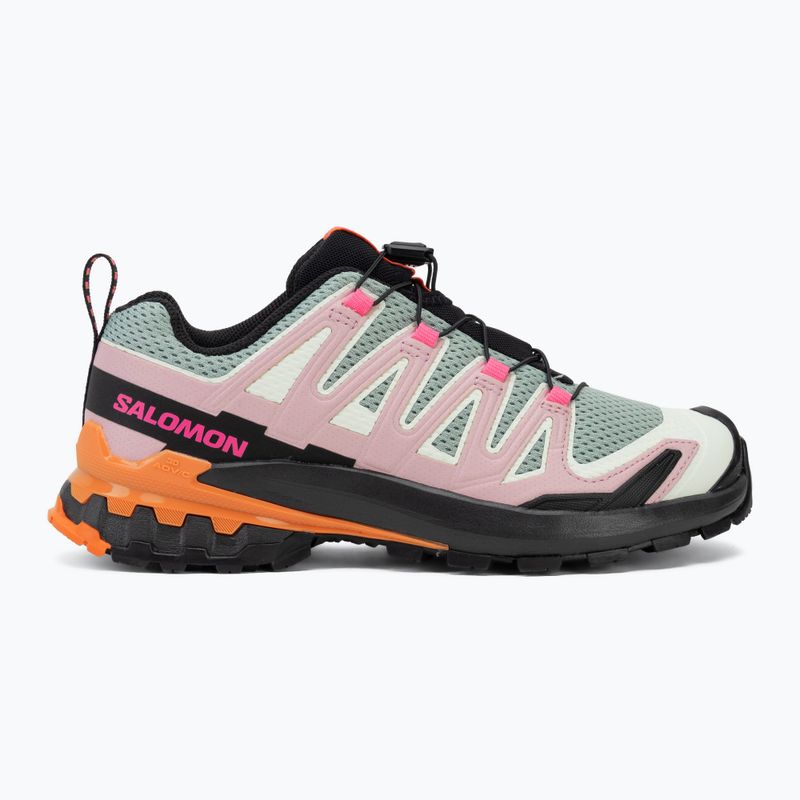 Damen-Laufschuhe Salomon XA Pro 3D V9 Icon grün milieu/schwarz 2