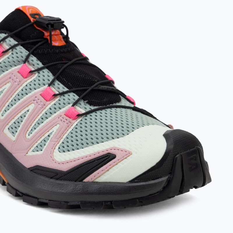 Damen-Laufschuhe Salomon XA Pro 3D V9 Icon grün milieu/schwarz 7