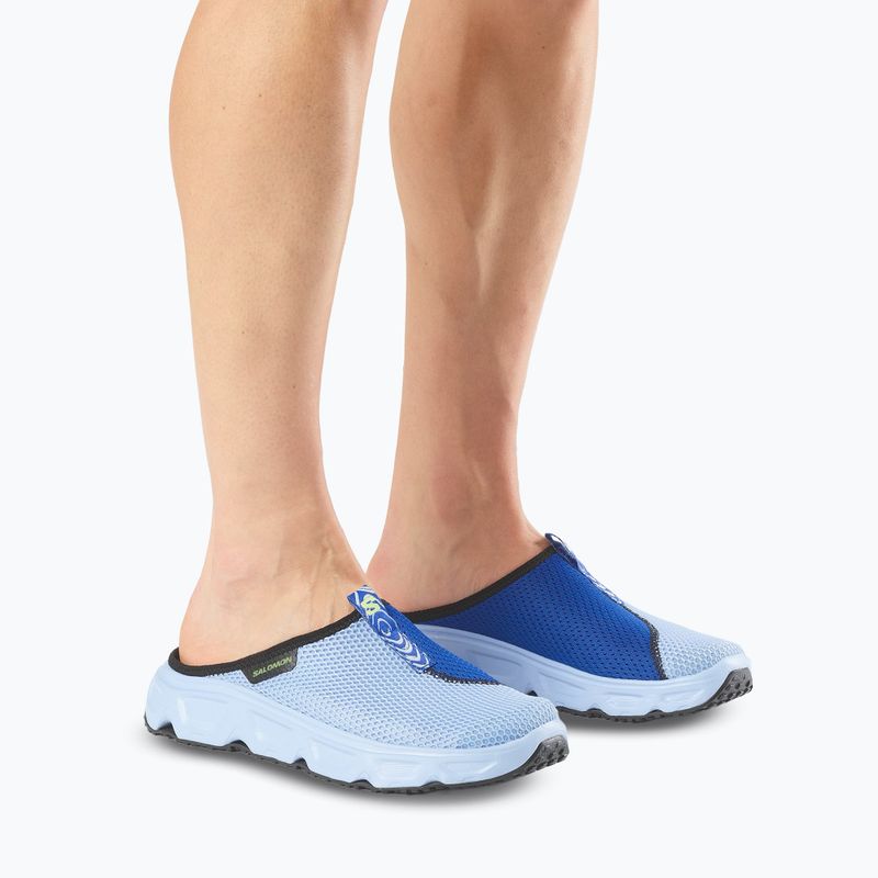 Herren-Badelatschen Salomon Reelax Slide 6.0 Icon brunnera blue/bluing 4
