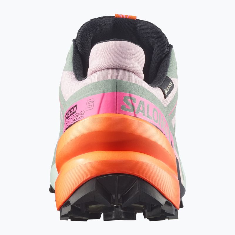 Laufschuhe für Damen Salomon Speedcross 6 GTX Icon black/green milieu 3