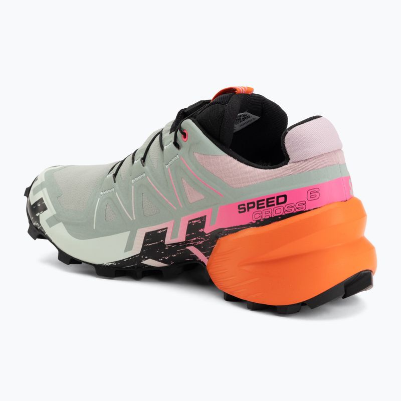 Laufschuhe für Damen Salomon Speedcross 6 GTX Icon black/green milieu 3
