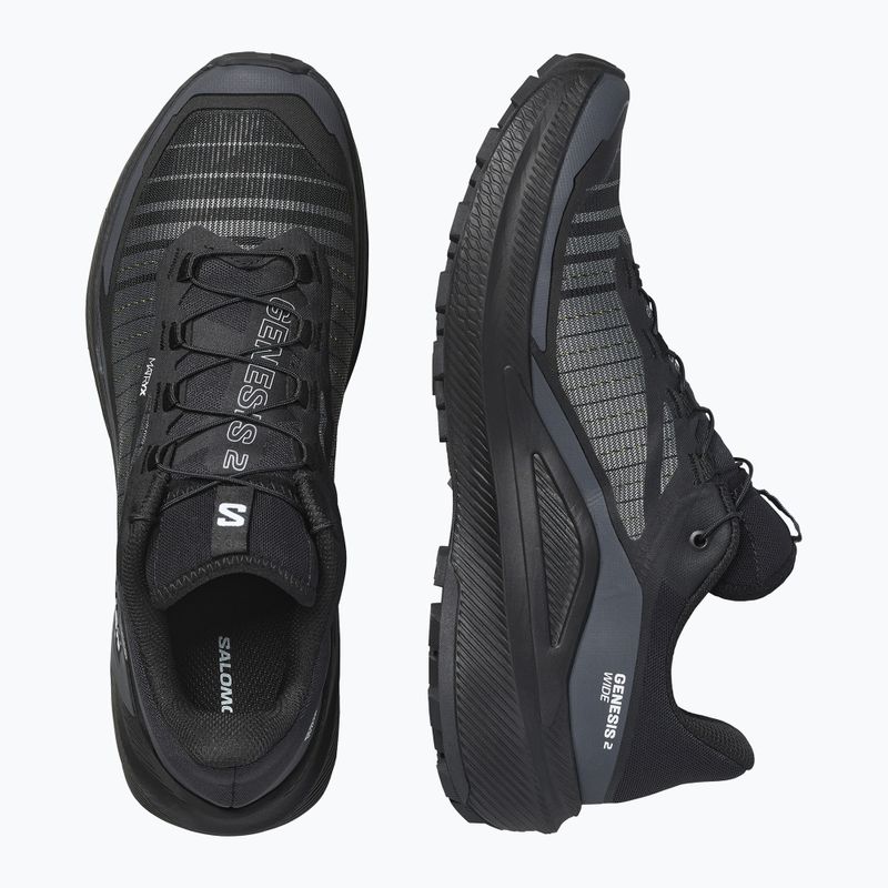 Laufschuhe Salomon Genesis 2 Wide black/black 6