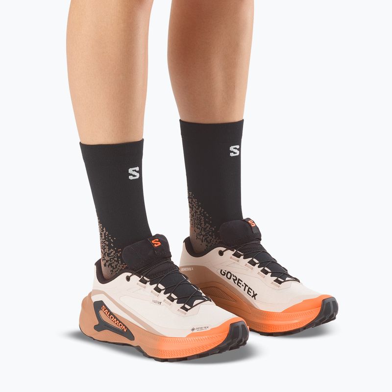Laufschuhe für Damen Salomon Genesis 2 GTX rainy day/desert tan 5
