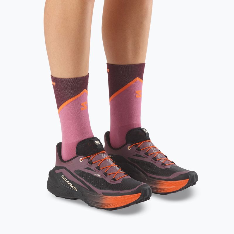 Laufschuhe für Damen Salomon Genesis 2 huckleberry/black 13