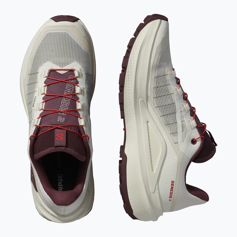 Laufschuhe für Damen Salomon Genesis 2 vanilla ice/huckleberry 5