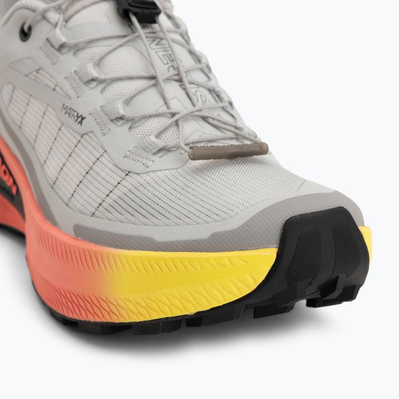 Laufschuhe für Damen Salomon Genesis 2 gray violet/safety yellow 7