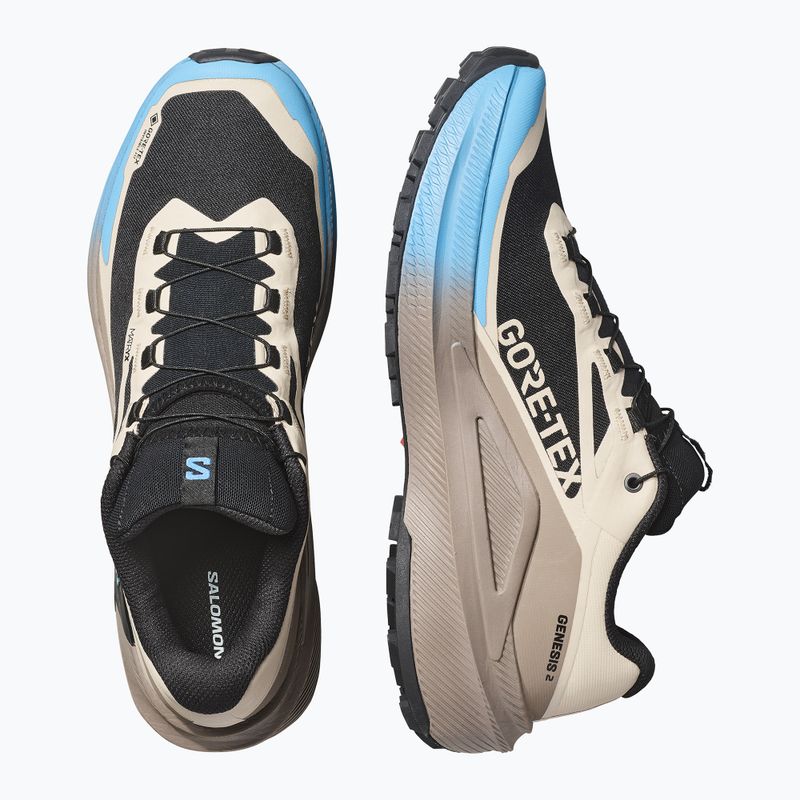 Herren-Laufschuhe Salomon Genesis 2 GTX oxford tan/walnut 3