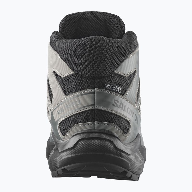 Kinder-Wanderschuhe Salomon XA PRO MID Waterproof black/sedona sage 2