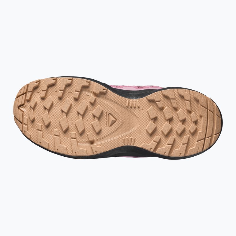 Kinder-Wanderschuhe Salomon XA Pro Mid Waterproof nocturne/dusky orchid 4