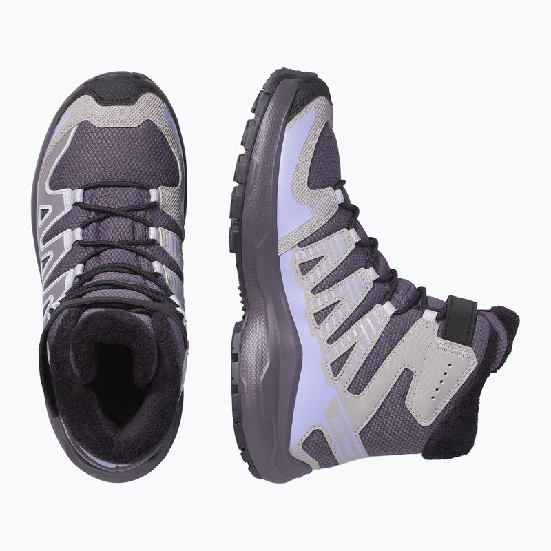 Kinder-Wanderschuhe Salomon XA Pro Winter Waterproof nine iron/gull 2