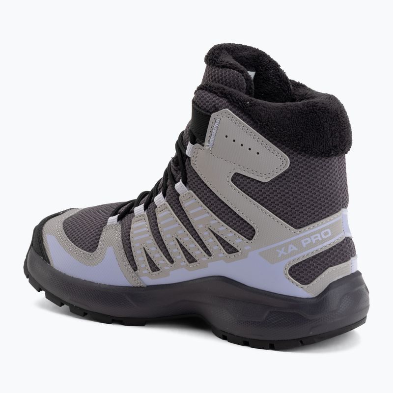 Kinder-Wanderschuhe Salomon XA Pro Winter Waterproof nine iron/gull 3