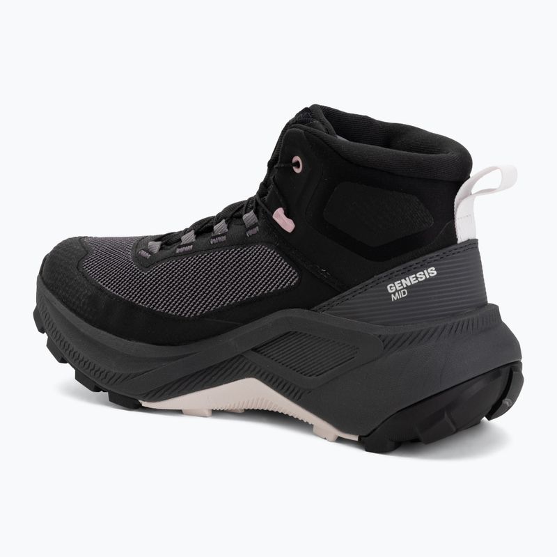 Damen-Wanderschuhe Salomon Genesis Mid GTX black/dawn pink 3