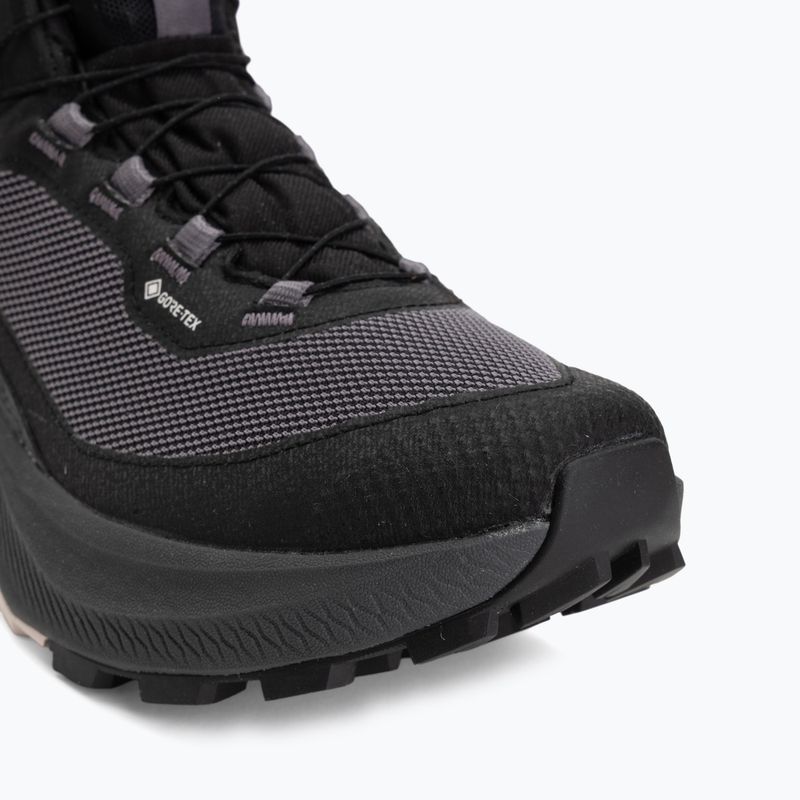 Damen-Wanderschuhe Salomon Genesis Mid GTX black/dawn pink 7