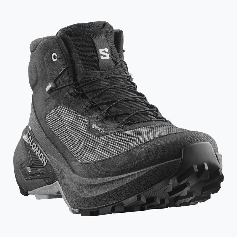 Herren-Wanderschuhe Salomon Genesis Mid GTX black/asphalt