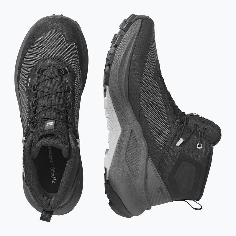 Herren-Wanderschuhe Salomon Genesis Mid GTX black/asphalt 3