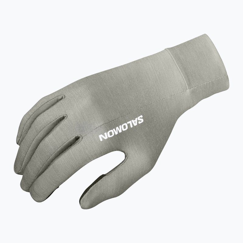 Laufhandschuhe Salomon Merino Gloves castor gray 2