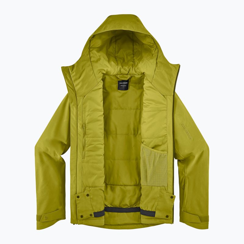 Herren-Skijacke Salomon Highland cardamon seed 8