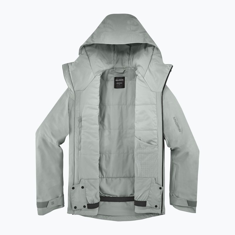 Herren-Skijacke Salomon Highland wrought iron 8