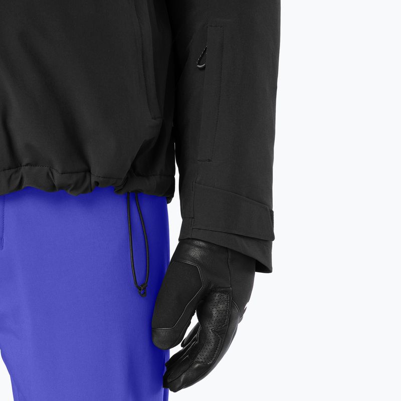 Herren-Skijacke Salomon Highland clematis blue/deep black 6