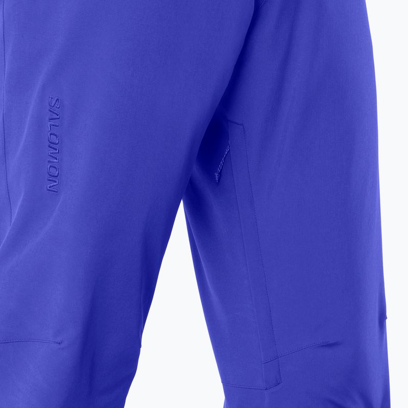 Herren Skihose Salomon Edge clematis blue 4