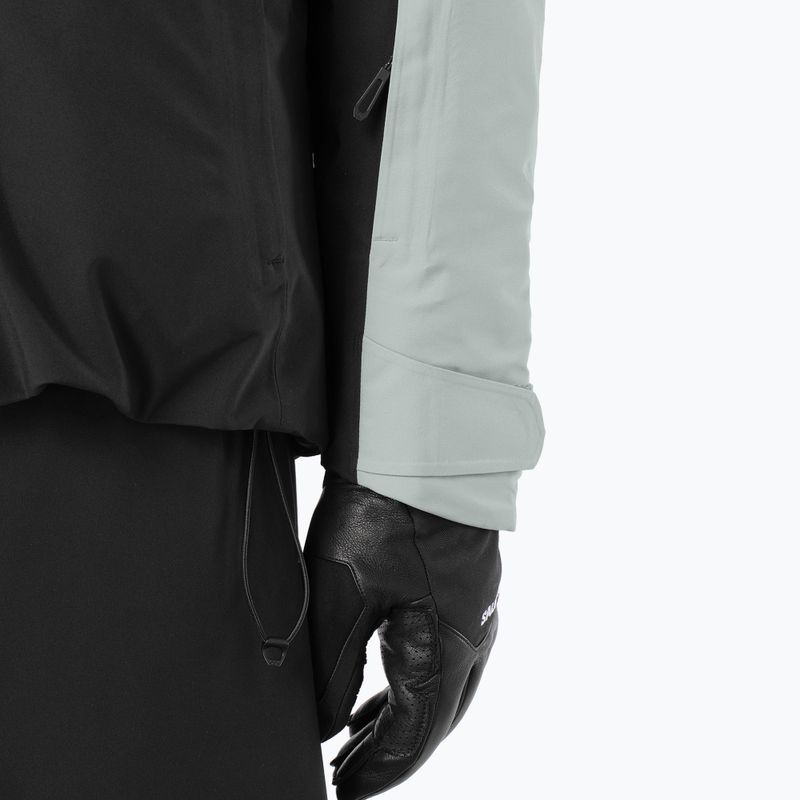 Herren-Skijacke Salomon Brilliant 2.0 wrought iron/deep black 6