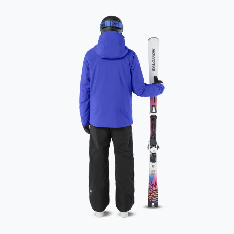 Herren-Skijacke Salomon Brilliant 2.0 clematis blue 3