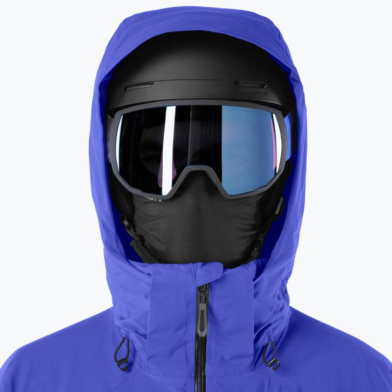 Herren-Skijacke Salomon Brilliant 2.0 clematis blue 5