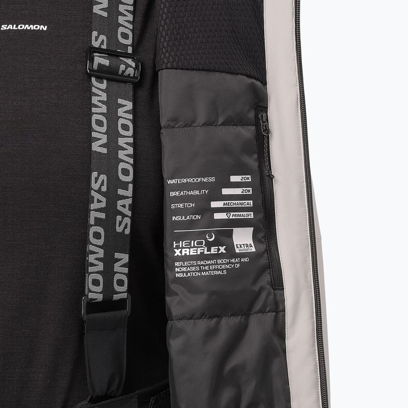 Damen-Skijacke Salomon Brilliant 2.0 silver cloud 6
