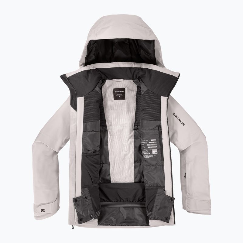 Damen-Skijacke Salomon Brilliant 2.0 silver cloud 8