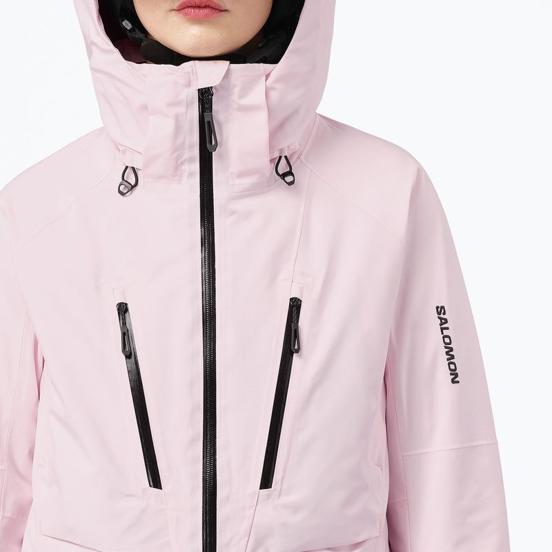 Damen-Skijacke Salomon Brilliant 2.0 icy pink 4