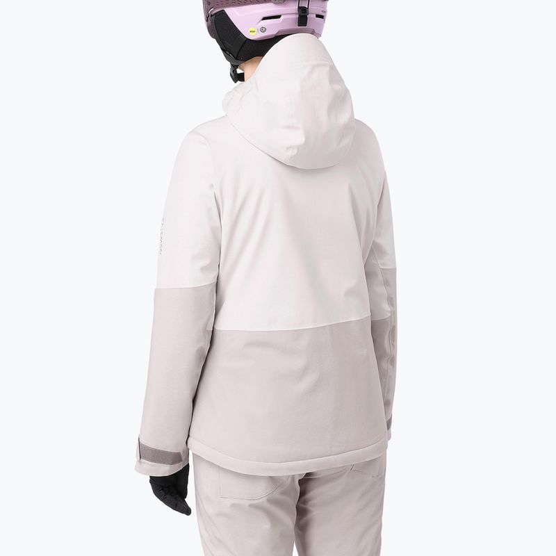 Damen-Skijacke Salomon Highland white sand/silver cloud 2