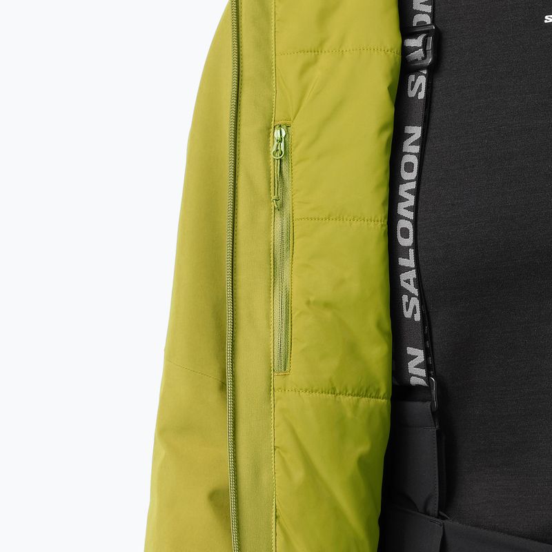 Damen-Skijacke Salomon Highland cardamon seed 5
