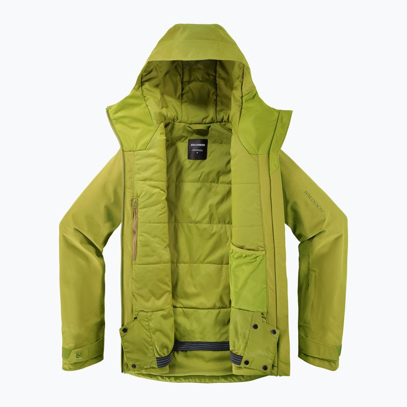 Damen-Skijacke Salomon Highland cardamon seed 7