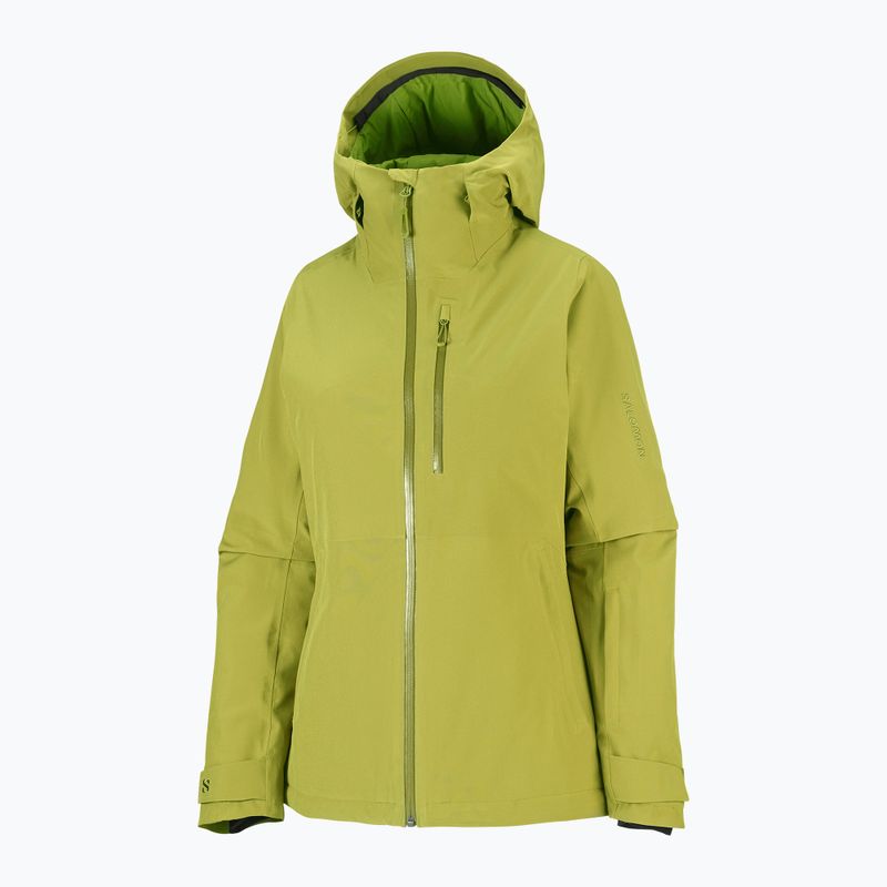 Damen-Skijacke Salomon Highland cardamon seed 8