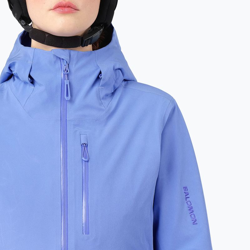 Damen-Skijacke Salomon Highland wedgewood 3