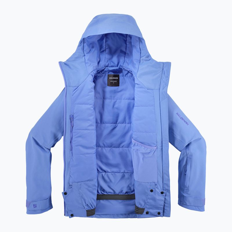 Damen-Skijacke Salomon Highland wedgewood 8