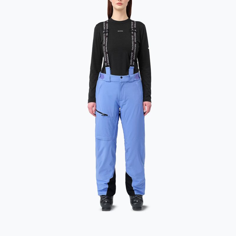Damen Skihose Salomon Brilliant wedgewood