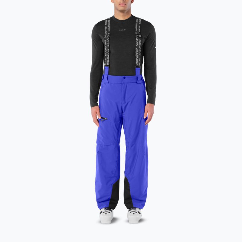 Herren Skihose Salomon Brilliant clematis blue