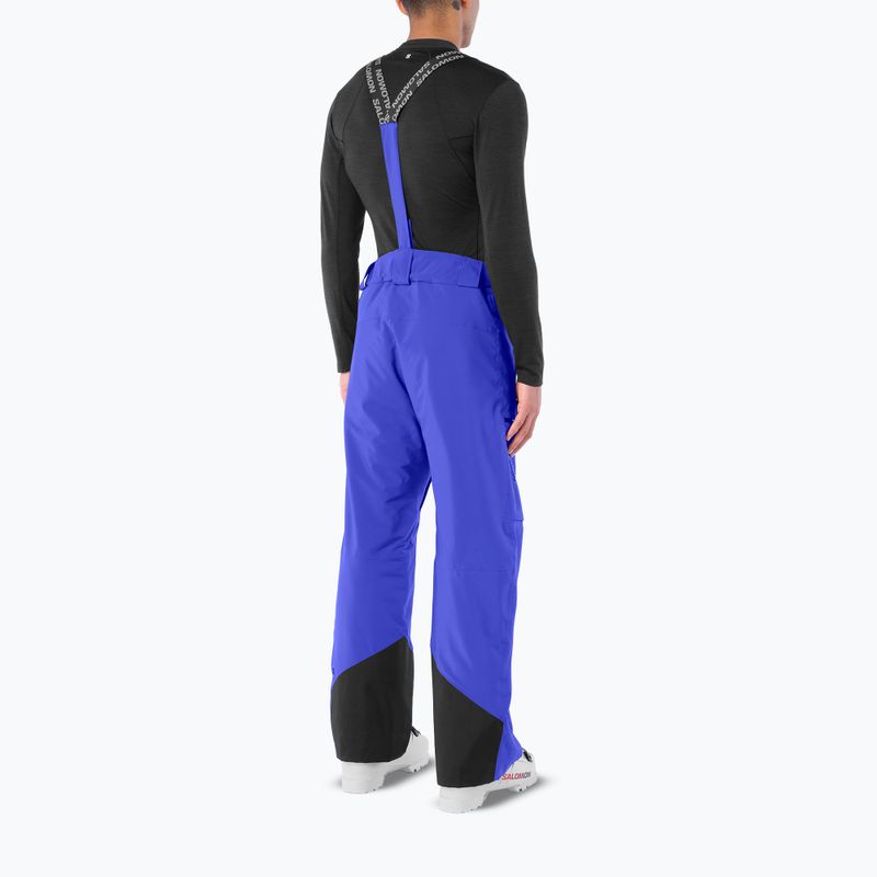Herren Skihose Salomon Brilliant clematis blue 2