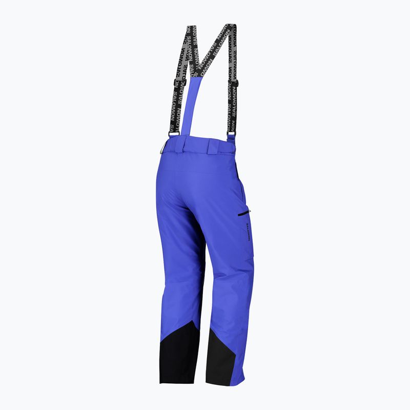 Herren Skihose Salomon Brilliant clematis blue 7