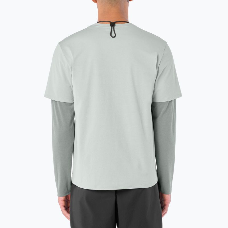 Herren-Shirt Salomon Trackline wrought iron 2