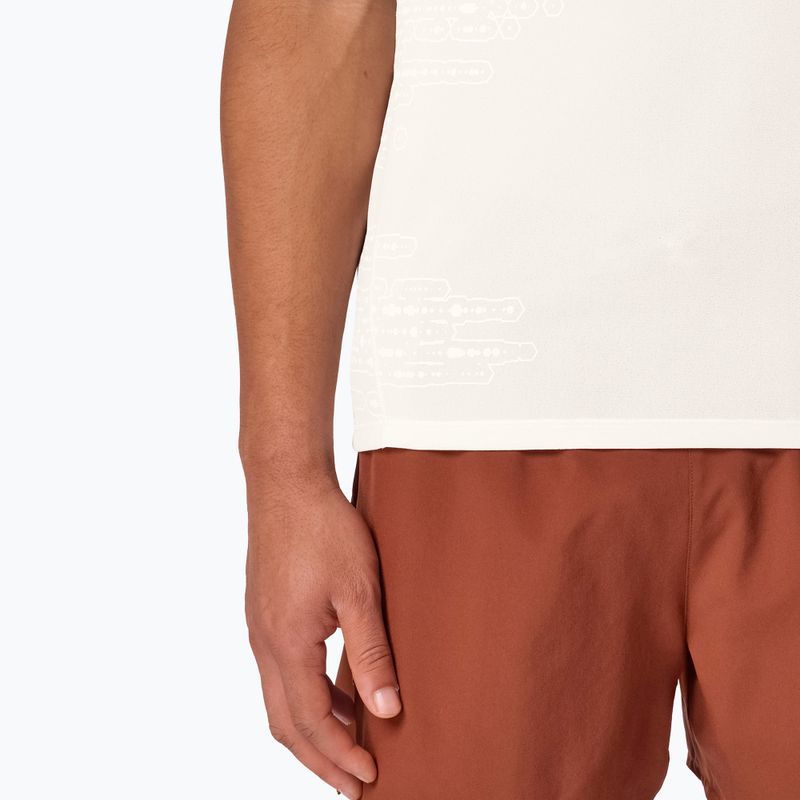 Herren-Laufshirt Salomon Sense Aero GFX Tee SS whisper white/raind day/bright white 3